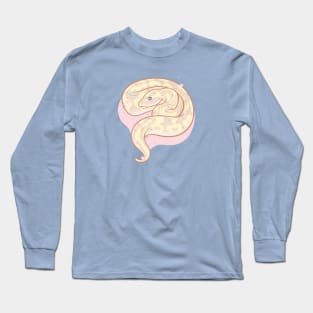 Banana Ball Python Original Illustration II Long Sleeve T-Shirt